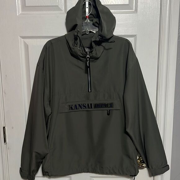 🔥🔥 KANSAI IMPACT High Quality / High End Hooded Lined Performance Rain Jacket - Picture 1 of 13